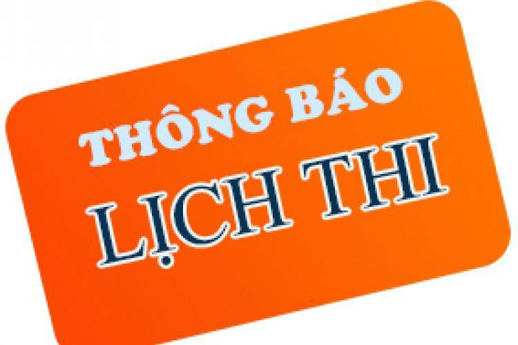 Thong bao lich thi ket thuc hoc phan: Tieng Nhat
